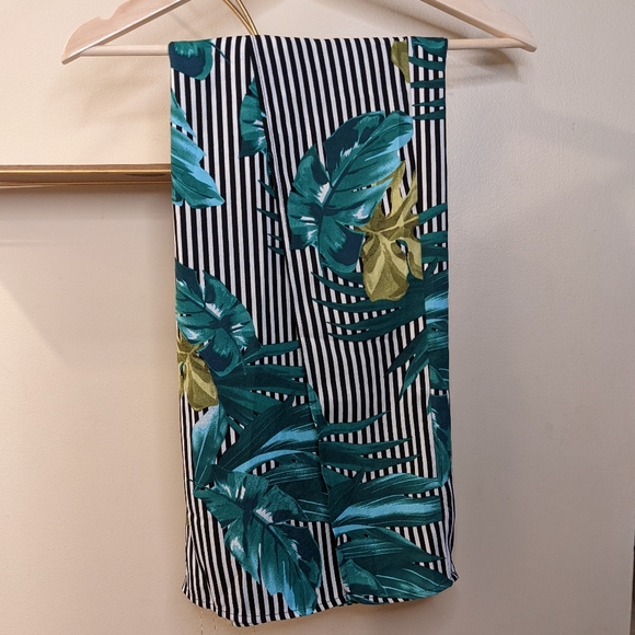 F21 NWOT Striped Palm Leaf pants | L - Picture 4 of 6